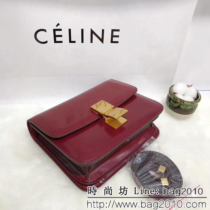 CELINE賽琳原單 classic box新潮經典豆腐包 單肩斜挎包 SL1838